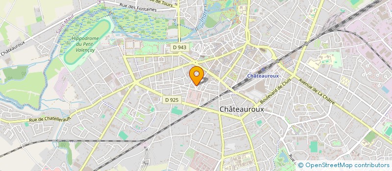 localisation de l'entreprise MADAME LORIE GRIMALDI à CHATEAUROUX