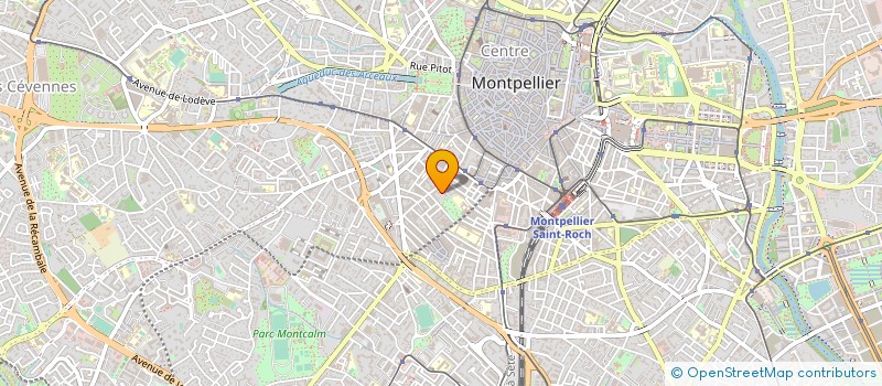 localisation de l'entreprise MADAME LORIE GUILBERT à MONTPELLIER