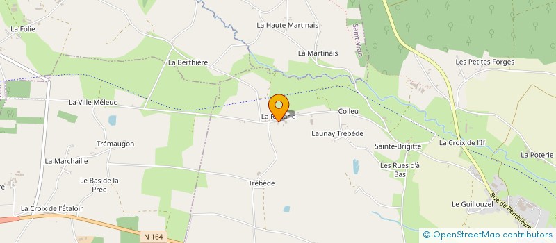 localisation de l'entreprise MADAME LORIE GUYNAND à MERDRIGNAC