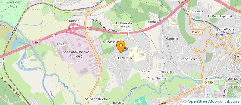 localisation de l'entreprise MADAME LORIE JAILLER  NOIRETABLE