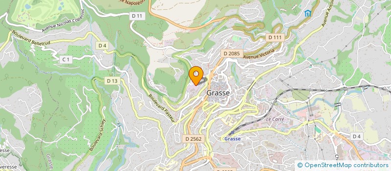 localisation de l'entreprise MADAME LORIE KUNSTEK à GRASSE