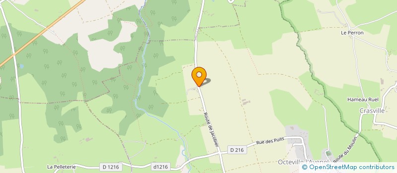 localisation de l'entreprise MADAME LORIE LETELLIER  OCTEVILLE-L'AVENEL