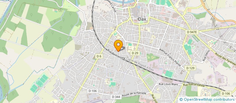 localisation de l'entreprise MADAME LORIE NAHMANI à DAX
