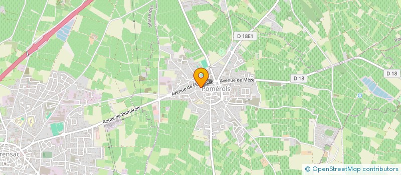 localisation de l'entreprise MADAME LORIE STEKELOROM  POMEROLS