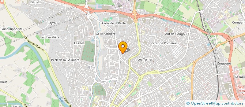 localisation de l'entreprise MADAME LORIE TAILHADES  BEZIERS