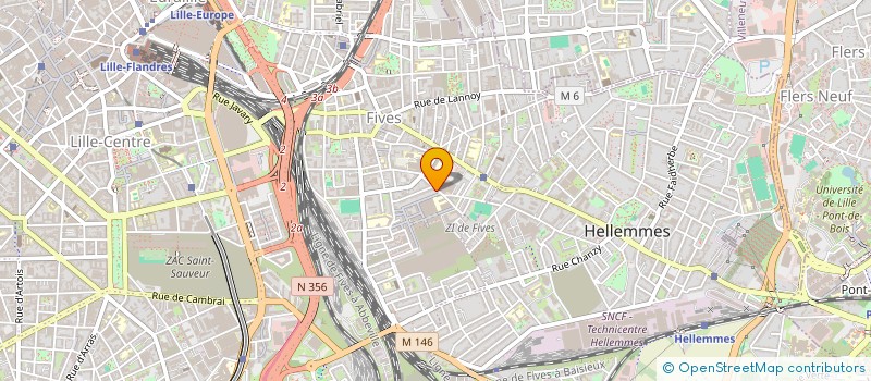 localisation de l'entreprise MADAME LORINE BUCKMAN  LILLE