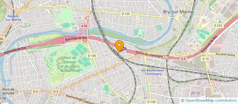 localisation de l'entreprise MADAME LORINE DELANNOY  CHAMPIGNY-SUR-MARNE