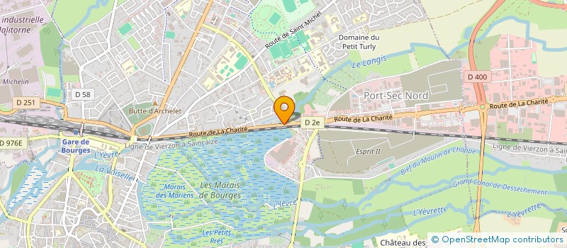 localisation de l'entreprise MADAME LORINE VILLAUDY  BOURGES