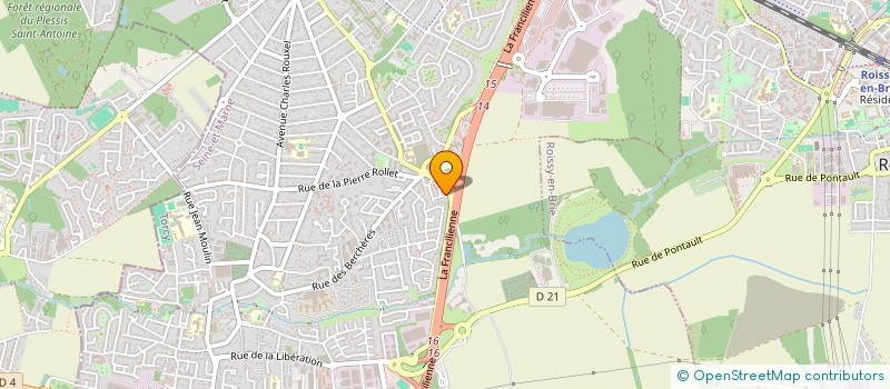 localisation de l'entreprise MADAME LORLINE PANEK  PARIS