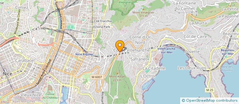 localisation de l'entreprise MADAME LORNA CESARI  NICE