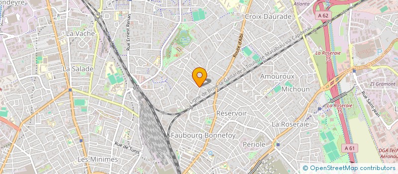 localisation de l'entreprise MADAME LORNA DALE  TOULOUSE