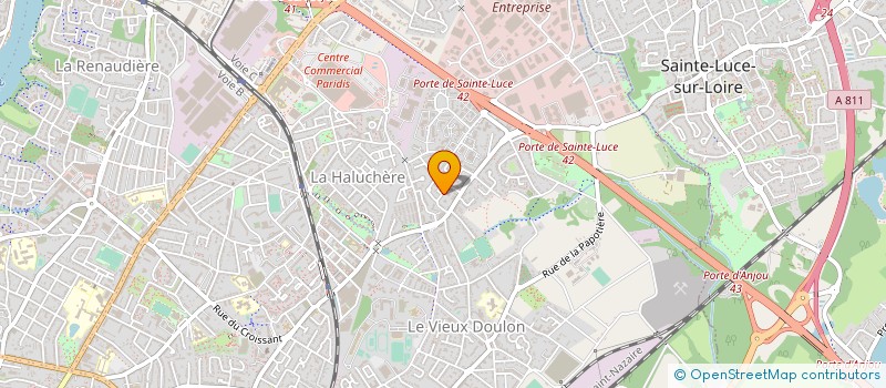 localisation de l'entreprise MADAME LORNA GUENIOT  LE CELLIER