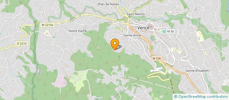 localisation de l'entreprise MADAME LORNA LEE  VENCE