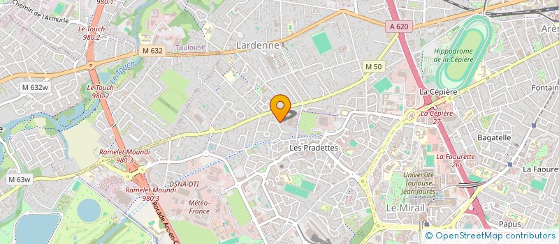 localisation de l'entreprise MADAME LORRAINE ACIN à TOULOUSE