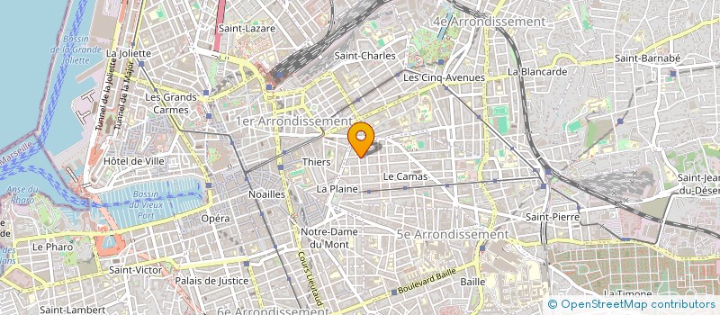 localisation de l'entreprise MADAME LORRAINE AQUILINA à MARSEILLE