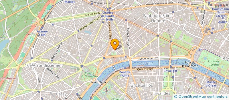 localisation de l'entreprise MADAME LORRAINE ARAV à PARIS