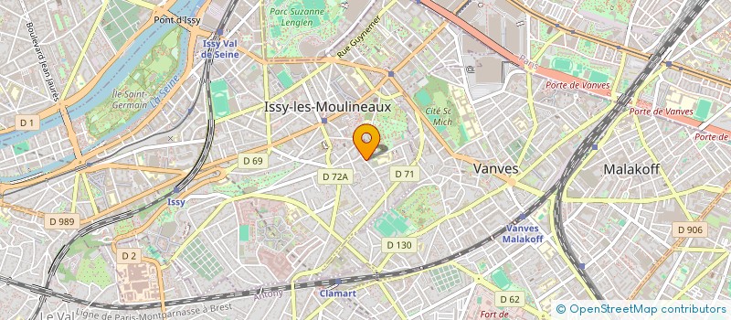 localisation de l'entreprise MADAME LORRAINE BALON à ISSY-LES-MOULINEAUX