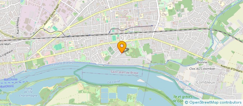 localisation de l'entreprise MADAME LORRAINE BAZART  ORLEANS