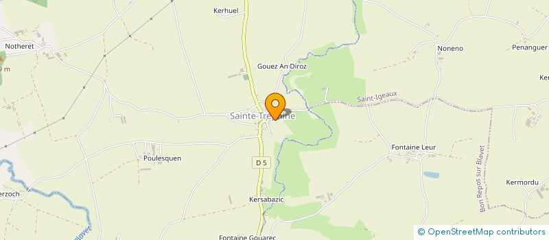 localisation de l'entreprise MADAME LORRAINE BEESON  SAINTE-TREPHINE