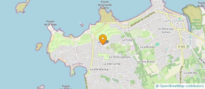localisation de l'entreprise MADAME LORRAINE BIMONT à SAINT-BRIAC-SUR-MER