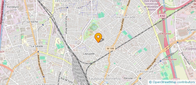 localisation de l'entreprise MADAME LORRAINE BLANC à TOULOUSE