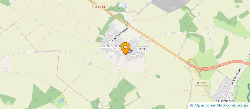 localisation de l'entreprise MADAME LORRAINE CHARRON  AUTHEVERNES