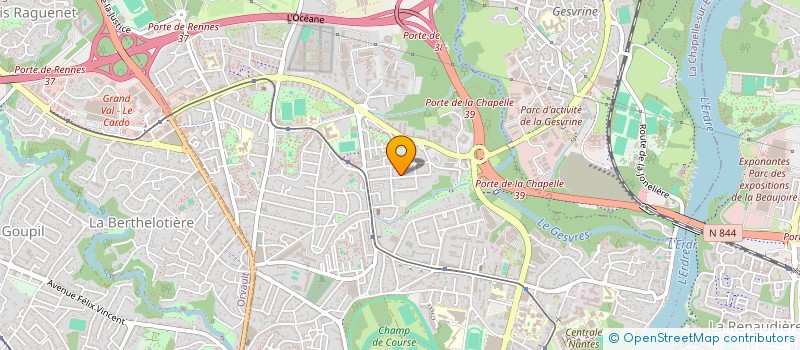 localisation de l'entreprise MADAME LORRAINE COLLARD à NANTES