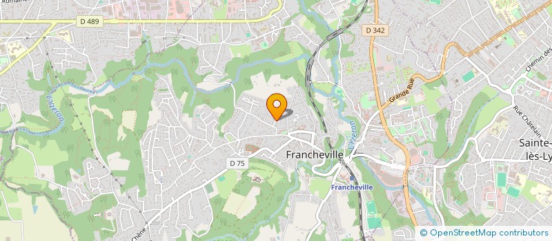 localisation de l'entreprise MADAME LORRAINE DESMAZIERES à FRANCHEVILLE
