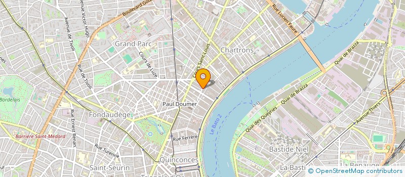 localisation de l'entreprise MADAME LORRAINE FAGOT  BORDEAUX