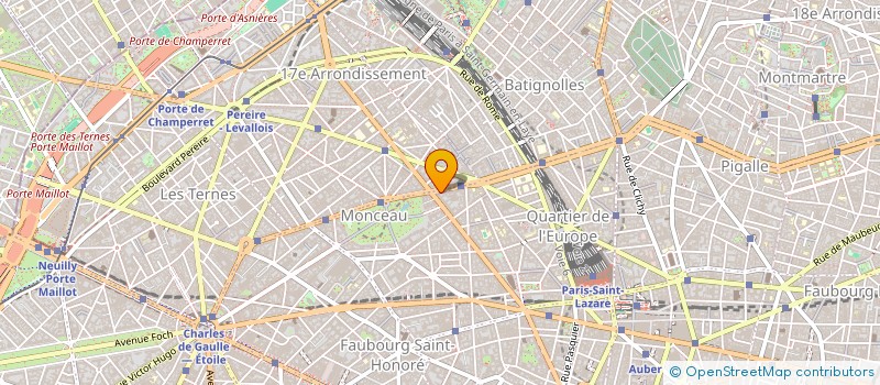 localisation de l'entreprise MADAME LORRAINE FAVRE  PARIS