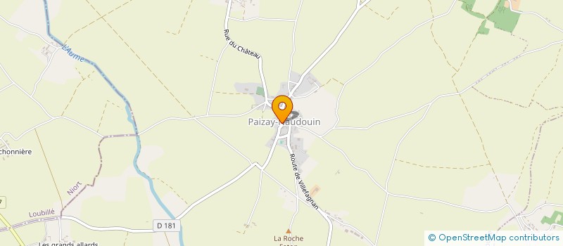 localisation de l'entreprise MADAME LORRAINE FLYNN  PAIZAY-NAUDOUIN-EMBOURIE