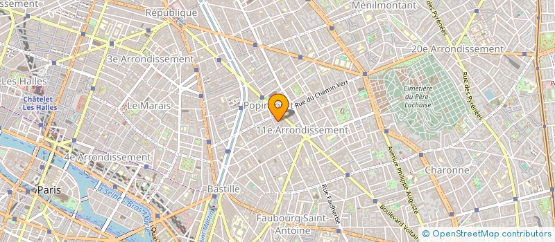 localisation de l'entreprise MADAME LORRAINE GASSER  PARIS