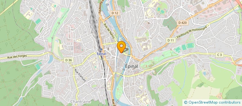 localisation de l'entreprise MADAME LORRAINE GERTSCH  EPINAL