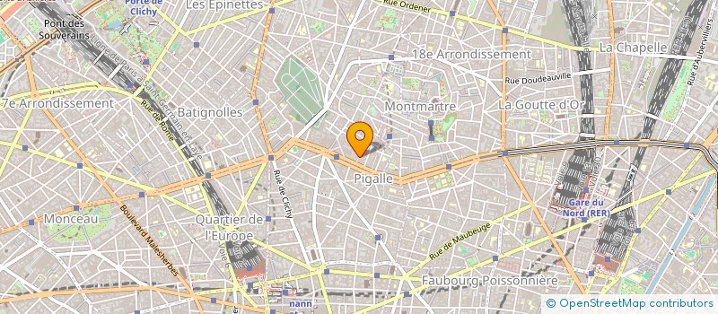 localisation de l'entreprise MADAME LORRAINE GROUVEL  PARIS