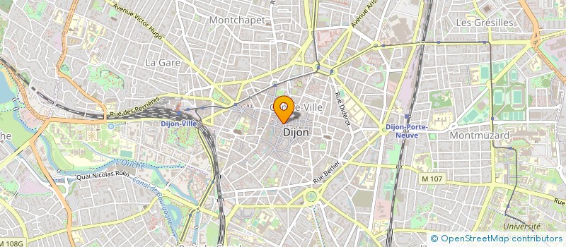 localisation de l'entreprise MADAME LORRAINE HARRIS  DIJON