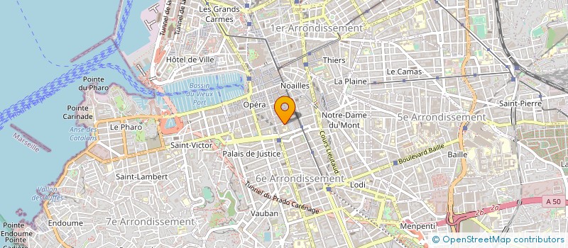 localisation de l'entreprise MADAME LORRAINE HEAM  MARSEILLE