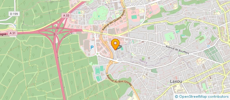 localisation de l'entreprise MADAME LORRAINE JACOPIN à LAXOU