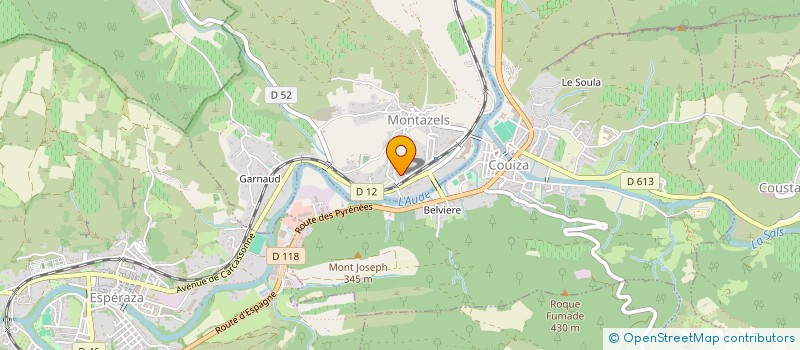 localisation de l'entreprise MADAME LORRAINE KIEFFER à BUGARACH