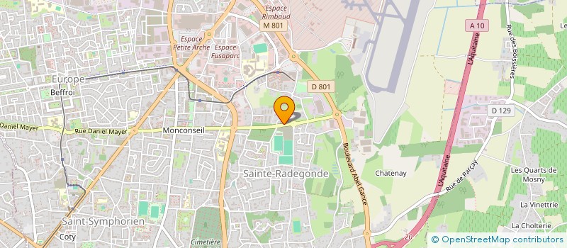 localisation de l'entreprise MADAME LORRAINE LE CADRE  TOURS