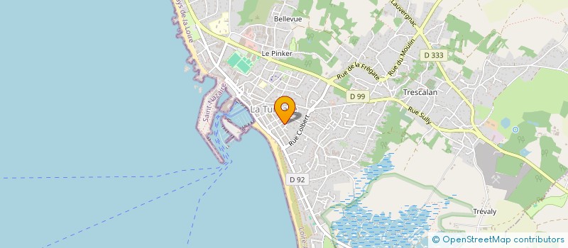 localisation de l'entreprise MADAME LORRAINE LUCAS  LA TURBALLE