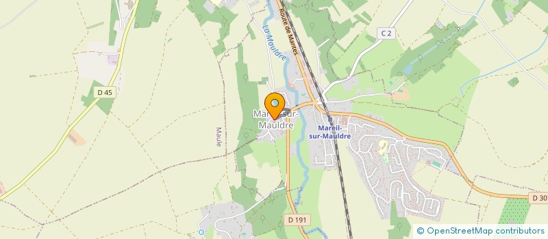 localisation de l'entreprise MADAME LORRAINE MARTIN  MAREIL-SUR-MAULDRE