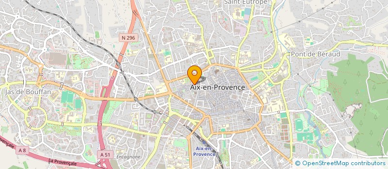 localisation de l'entreprise MADAME LORRAINE NAUDY  AIX EN PROVENCE