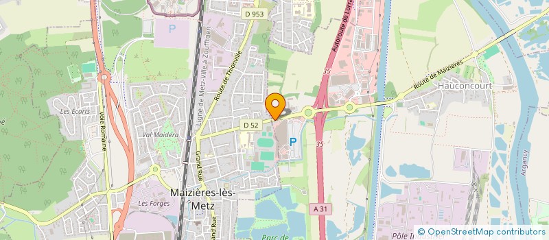 localisation de l'entreprise MADAME LORRAINE NIGRO  MAIZIERES-LES-METZ