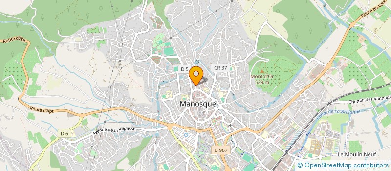 localisation de l'entreprise MADAME LORRAINE RADILOF  MANOSQUE