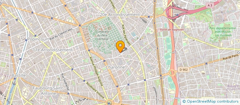 localisation de l'entreprise MADAME LORRAINE RIST  PARIS