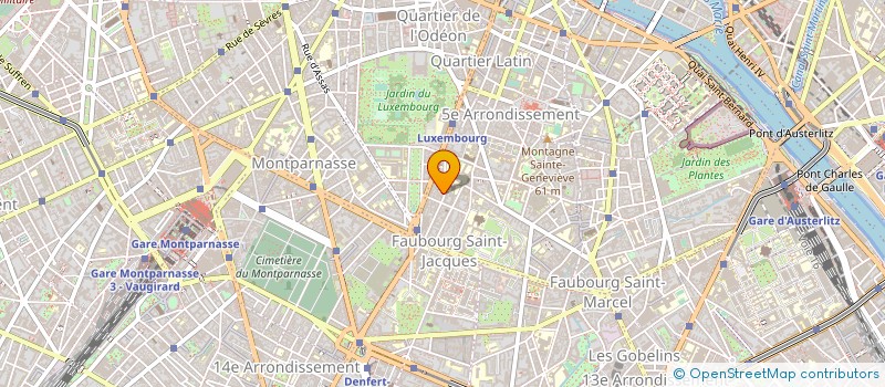 localisation de l'entreprise MADAME LORRAINE SUTY  PARIS