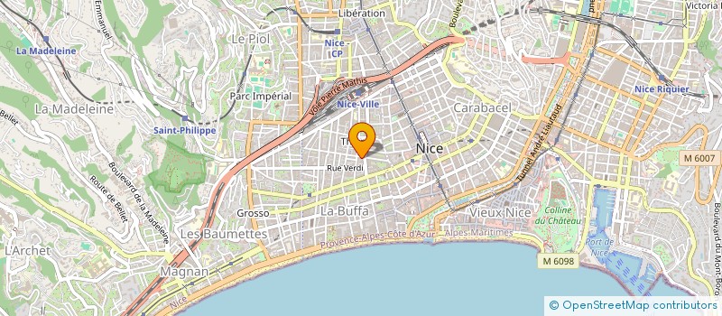 localisation de l'entreprise MADAME LORRAINE VITTE  NICE