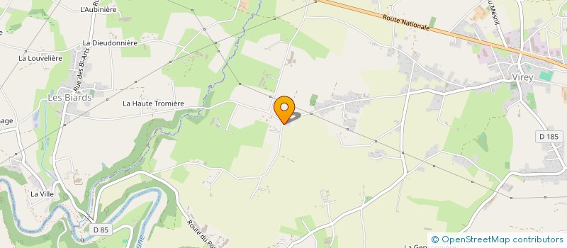 localisation de l'entreprise MADAME LORRAINE WAGG  SAINT-HILAIRE-DU-HARCOUET