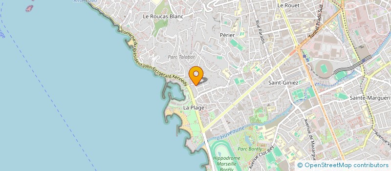 localisation de l'entreprise MADAME LORRENA THUILLIER à MARSEILLE