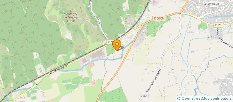 localisation de l'entreprise MADAME LORRETTA VAN DER VEN  GRAVESON